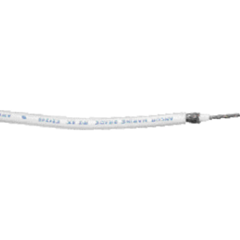 Ancor RG8X Coaxial Cable, White