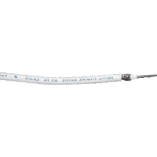 Ancor RG8X Coaxial Cable, White