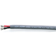 Ancor 156610 Marine Grade™ Tinned Copper Round Bilge Pump Cable, Black/Brown/Red Conductors, 16/3 AWG, 100', Grey