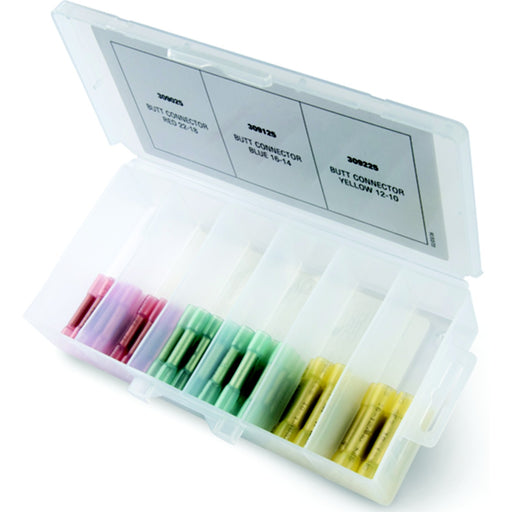 Ancor Marine Grade™ Heat Shrink Butt Connector Pack, Assorted Red/Blue/Yellow