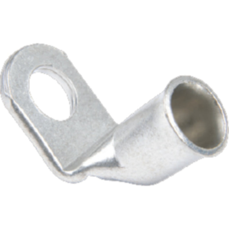 Ancor 262296 90° Tinned Copper Battery Lug, #2/0, 3/8" Hole, 2/pk