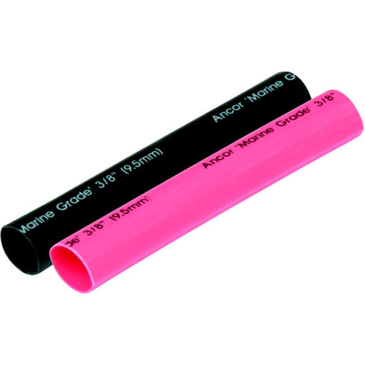 Ancor 307602 Marine Grade™ Adhesive Lined Heat Shrink Tubing, 1" x 3" , Black/Red, 1/1/Pk