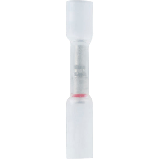 Ancor 320025 Heat Shrink Step-Down/Multi Wire Butt Connectors, Clear w/White Dashes, 25/Pk