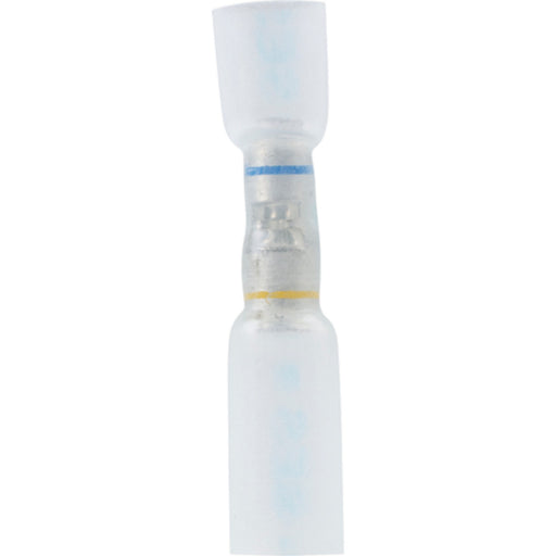 Ancor 320225 Heat Shrink Step-Down/Multi Wire Butt Connectors, Clear w/Blue Dashes, 25/Pk
