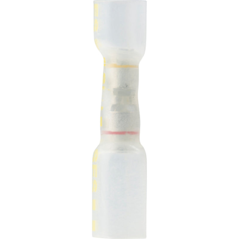 Ancor 320303 Heat Shrink Step-Down/Multi Wire Butt Connectors, Clear w/Yellow Dashes, 3/Pk