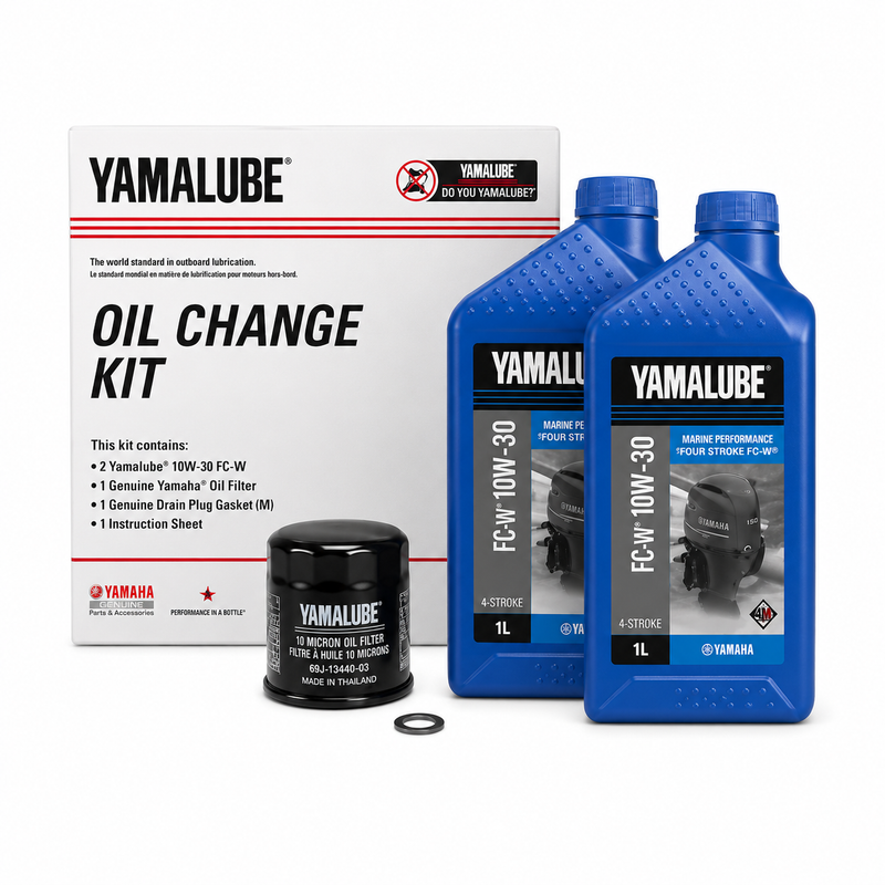 Yamaha - Yamalube Oil Change Kit 7L 10W-30 - OBM-OILCH-KT-05