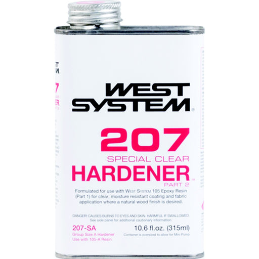 West System C207SC Special Clear Hardener, 5.49 L (1.4 Gallon)