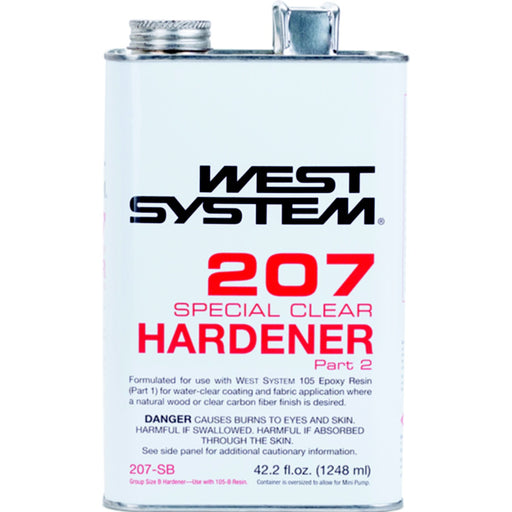 West System C207SB Special Clear Hardener, 1.24 L (42.2oz.)