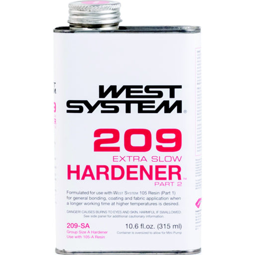 West System C209SC Extra Slow Hardener, 5.3 L (1.4 Gallon)