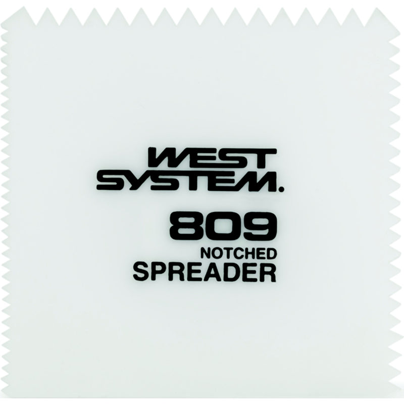 West System 809 Notched Spreader, 36/case