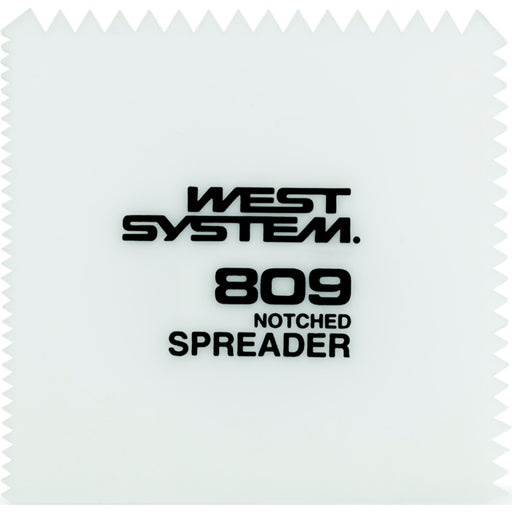 West System 809 Notched Spreader, 36/case