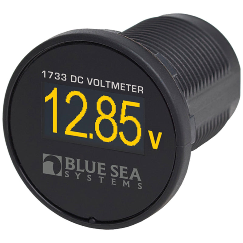 Blue Sea Sytems 1733 Mini OLED DC Voltmeter