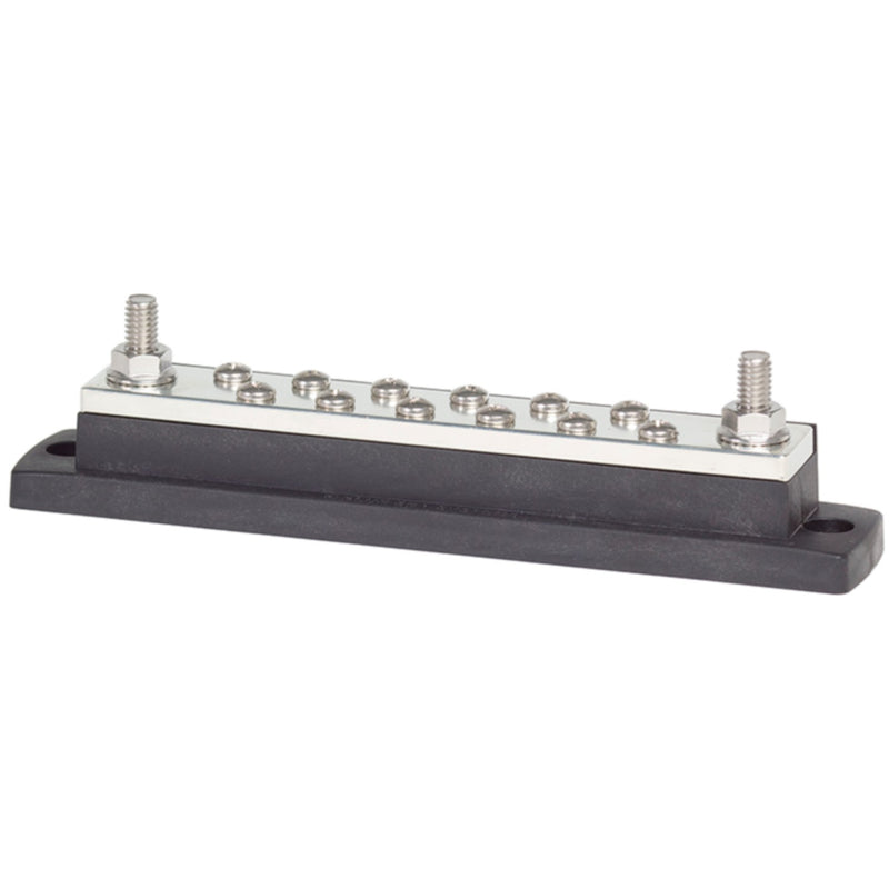 Blue Sea Systems 2105 MaxiBus 250A BusBar - Two 5/16"-18 Studs & Twelve #10-24 Screws