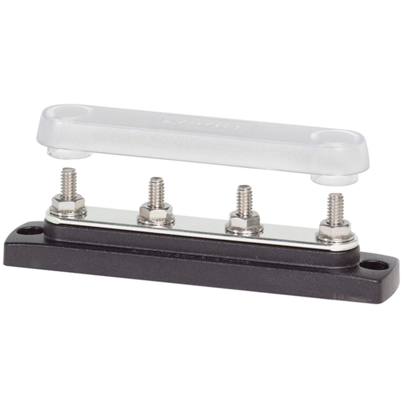 Busbar 4 x 1/4" Stud Common Bus w/cover