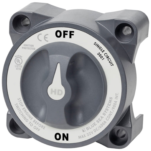 Blue Sea Systems HD-Series Heavy Duty On-Off Battery Switch With AFD