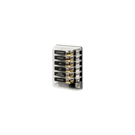 Fuse Block AGC 6 Cir w/Groun