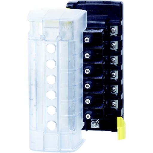 Blue Sea St Clb Push Button Circuit Breaker Block