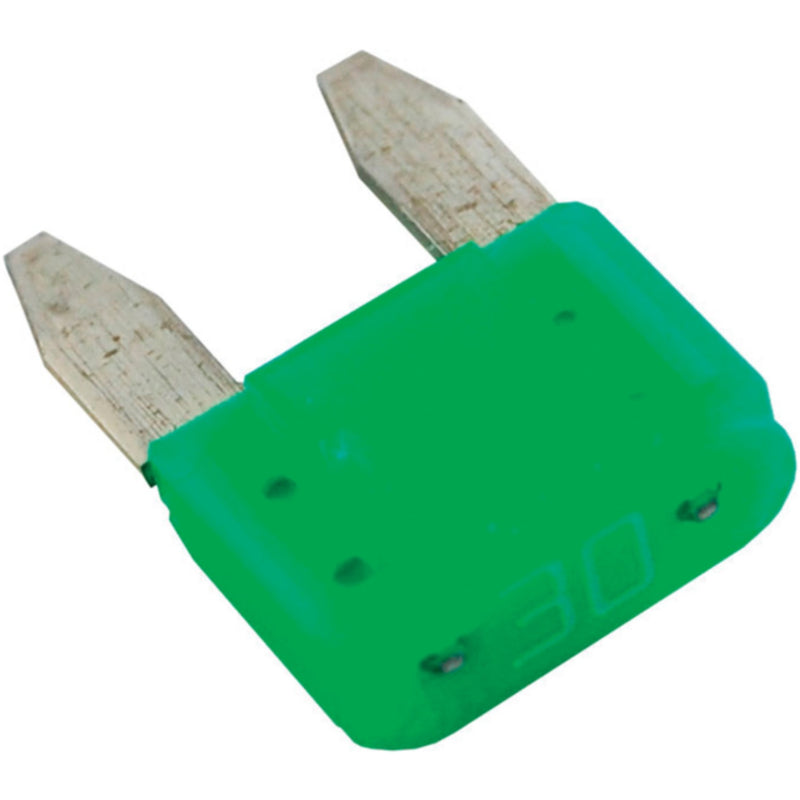 Blue Sea 5274 ATM® Mini Blade Fuse, 30 Amp, Green, 2/pk
