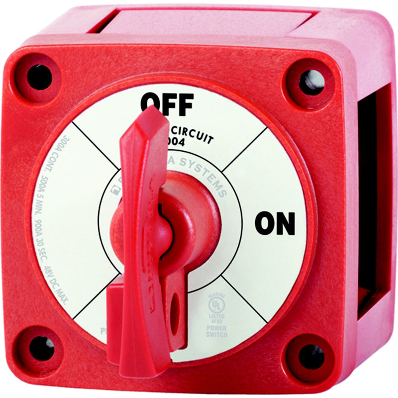 Blue Sea 6004 Battery Switch, Mini On/Off w/Locking Key