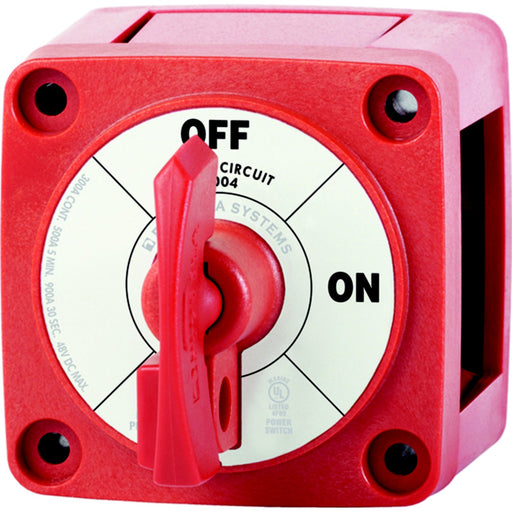 Blue Sea 6004 Battery Switch, Mini On/Off w/Locking Key