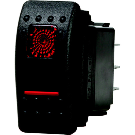 Blue Sea 7934 Water Resistant Contura® II Switch, Black, Off-On