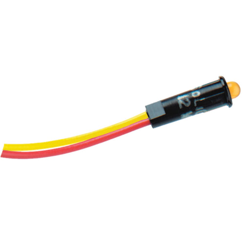 LED Amber 11/64" 12VAC
