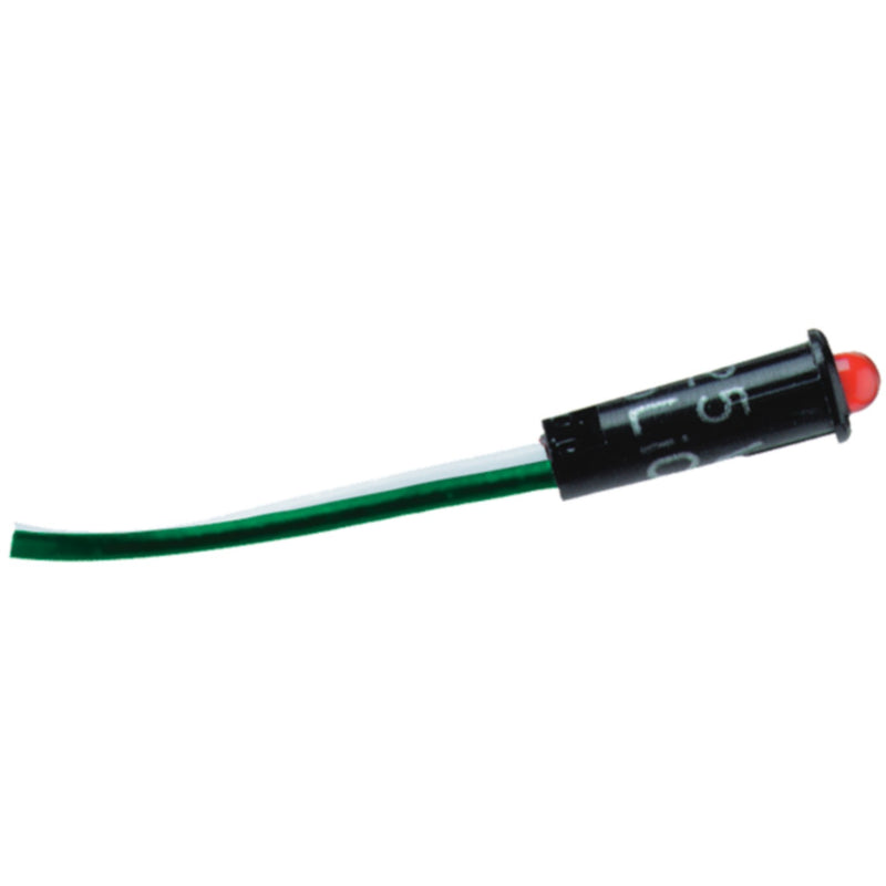 LED Red 11/64" 12VAC