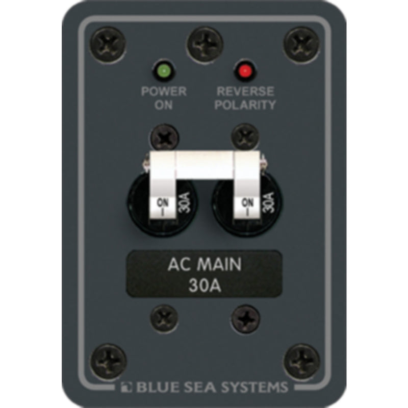 Blue Sea Systems AC Main Circuit Breaker Panel