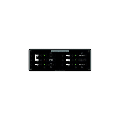 Blue Sea Systems AC Main Branch Circuit Breaker Panel, Main + 4