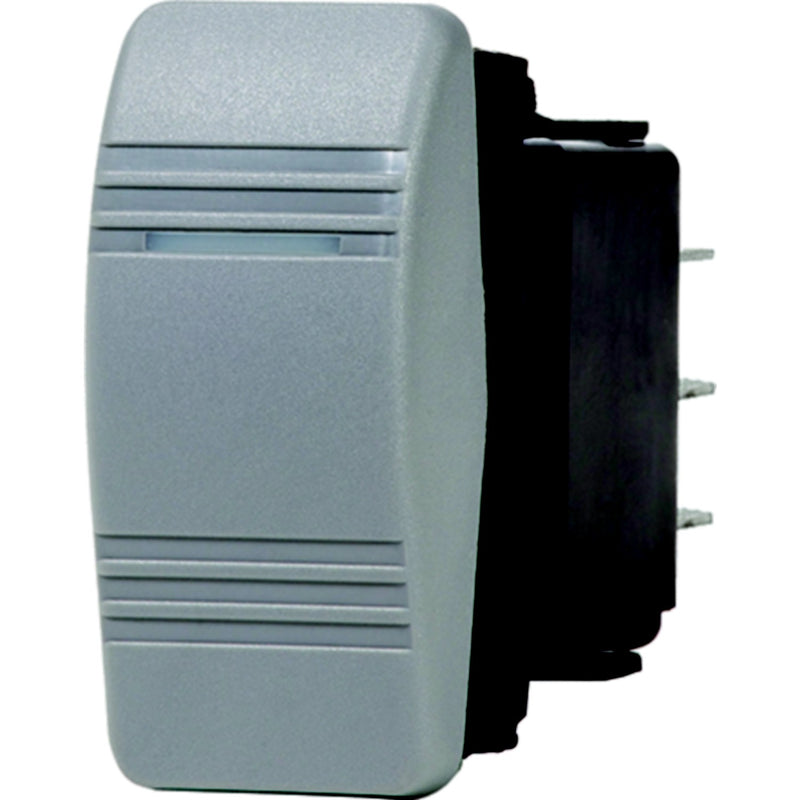 Blue Sea 8220 Water Resistant Contura® III Switch, Gray, On-Off-On