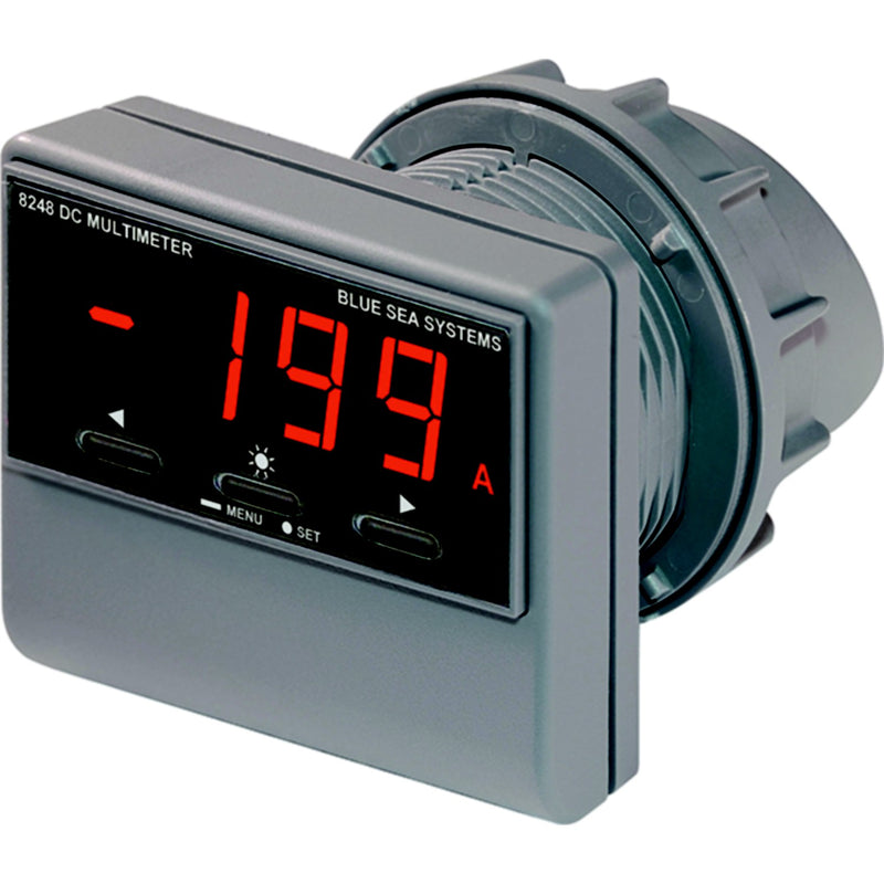 Blue Sea Systems 8248 DC Digital Multi-Function Meter With Alarm