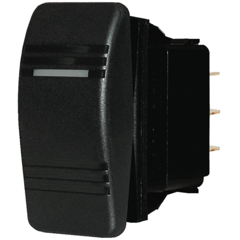 Blue Sea 8286 Water Resistant Contura® III Switch, Black, On-Off-On