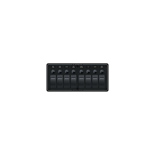 Blue Sea Systems Contura Water Resistant 12V DC 8 Position Circuit Breaker Panel