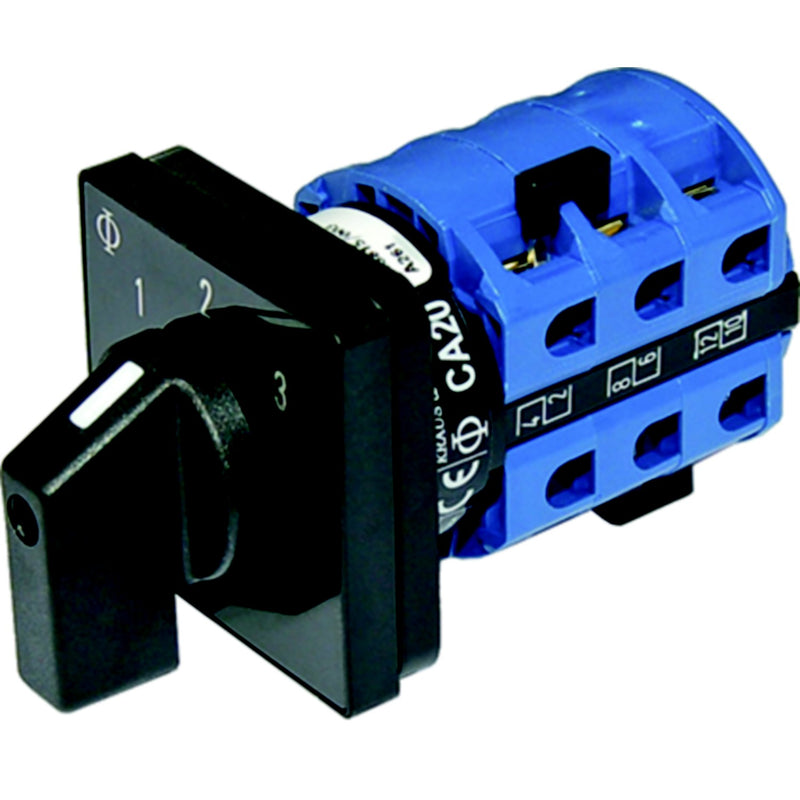 Blue Sea Systems 9010 AC Rotary Switch - OFF + 3 Positions 30A, 2 Pole