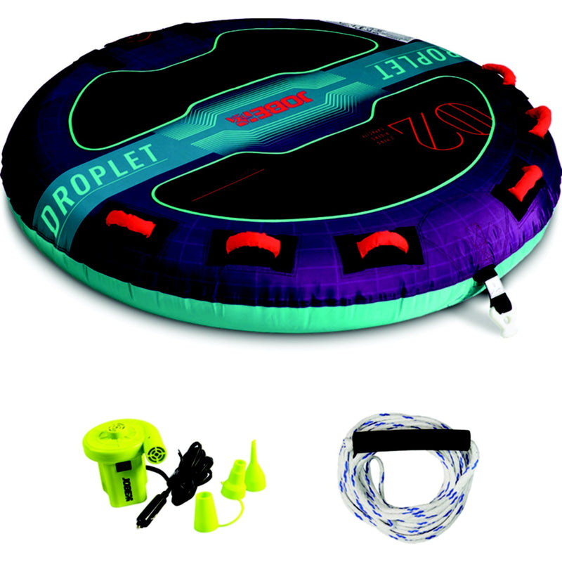 Jobe 238825003PCS Droplet Towable Package 2P, inflated: 66.9" x 12.9"