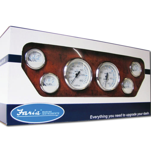 Faria Chesapeake SS 6 Gauge Inboard Set