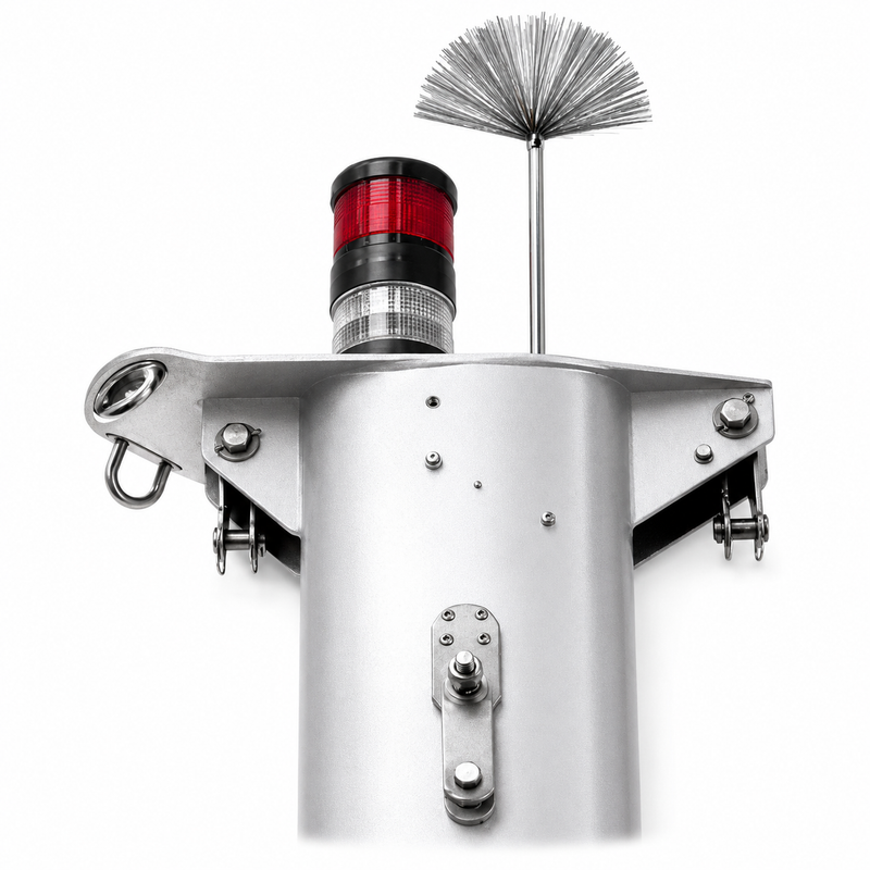 Forespar Lightning Master™ Static Dissipater — 21" Masthead Mount — 151100