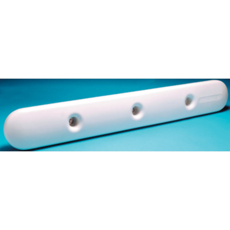 Dock Edge DE1008F ProTect Straight HD 12" White PVC
