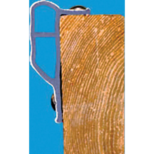 Dock Edge DE1136F Economy Dock Guard Profile, 10' Roll, White
