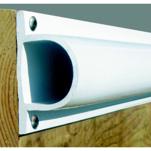 Dock Edge 1205F ProDock Commercial Grade Heavy D Profile, White, 8', 3/pk