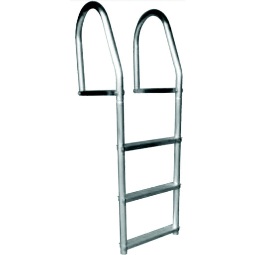 Dock Edge DE2073F Eco Fixed Dock Ladder, Weld Free Aluminum