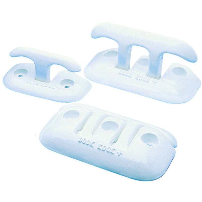 Dock Edge Flip-Up Dock Cleat, White