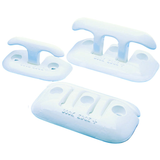 Dock Edge Flip-Up Dock Cleat, White