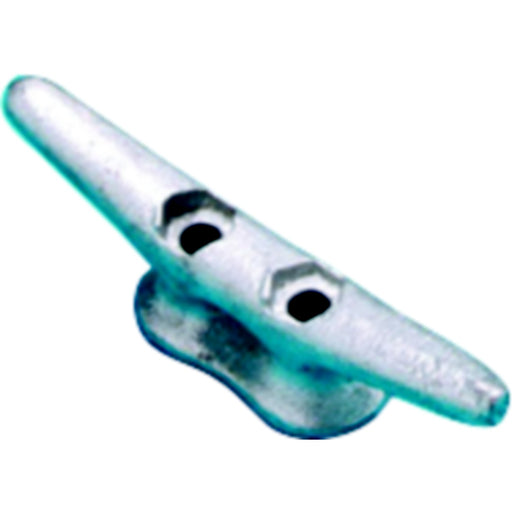 Dock Edge DE2804F Cast Iron Dock Cleat, Galvanized, 4"