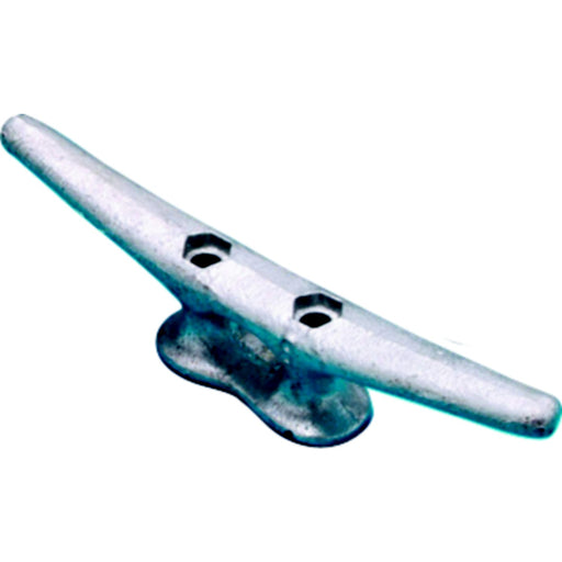 Dock Edge 2808F Cast Iron Dock Cleat, Galvanized, 8"