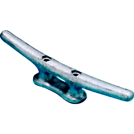 Dock Edge DE2808F Cast Iron Dock Cleat, Galvanized, 8"