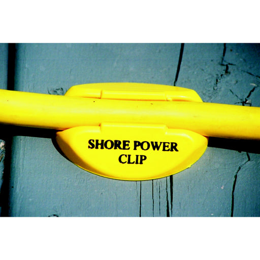 Dock Edge DE91200F Shore Power Clip For 30 Amp Cords Yellow (4/Bag)