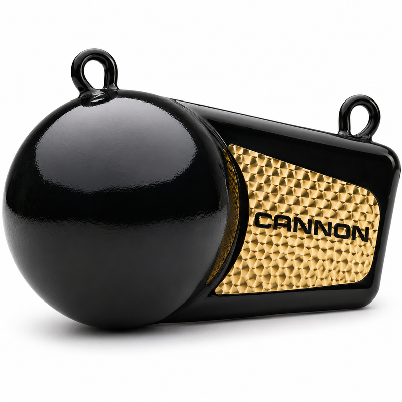 Cannon 12 lb Flash Weight — Downrigger Trolling Weight