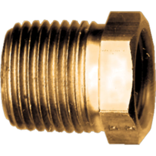 Fairview 110CB Brass Bushing, 3/8" NPT X 1/4" FPT