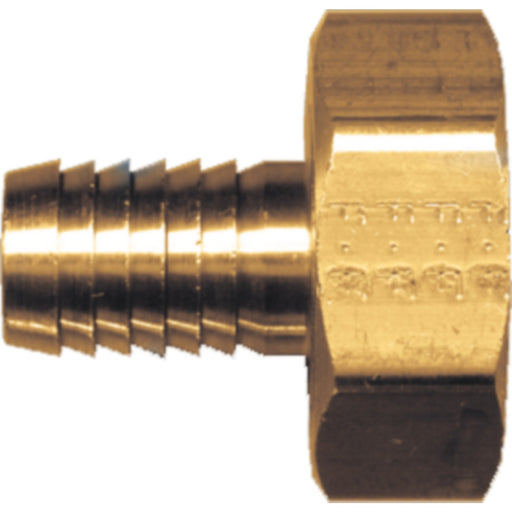 Fairview 1958 Brass Swivel Water Hose Fitting, Female, 1/2" Hose Barb